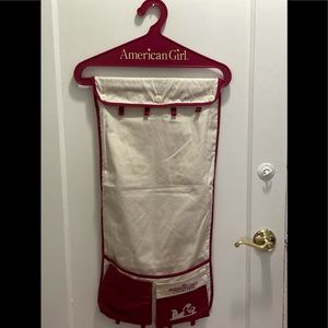 American Girl hanging organizer
